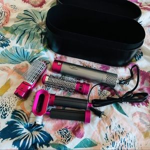 Hair dryer with attachments